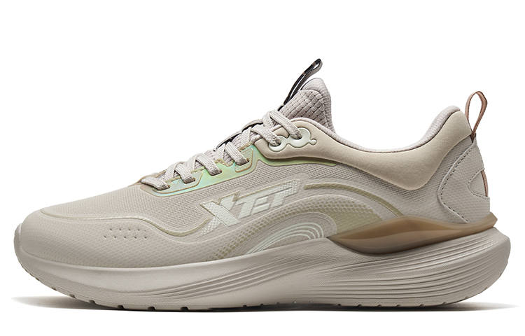 XTEP Cloud 3.0 Cushioning Lightweight Low top Casual Running Shoes Men's Brown Gray