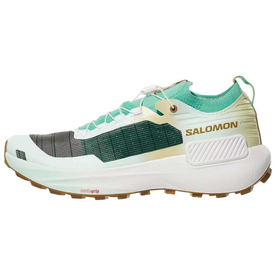 SALOMON S/LAB GENESIS Trail Running Shoes Unisex Light Yellow Green