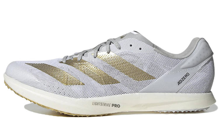 Adidas Adidas Adizero Avanti Fabric Cushioning Slip Resistant Abrasion Resistant Breathable Lightweight Low top Running Shoes