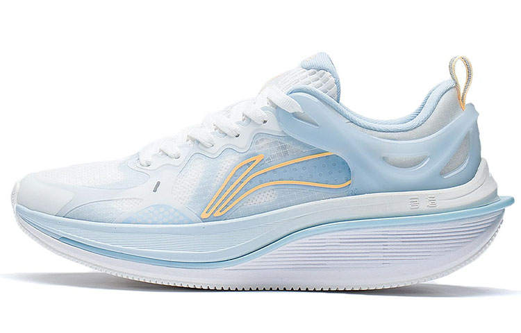 Li-Ning Li Ning WuShi 5S 2.0 Textile, TPU Low top Running Shoes Men's White Blue