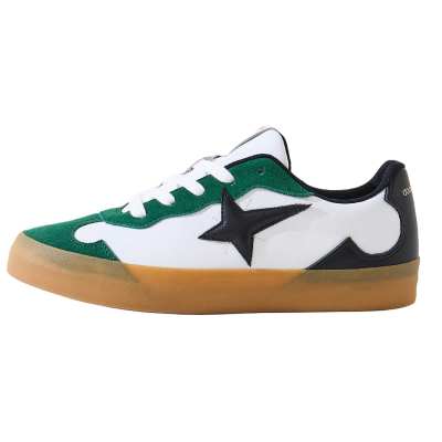 PADDY WOOD Slip Resistant Abrasion Resistant Low top Skateboard Shoes Unisex