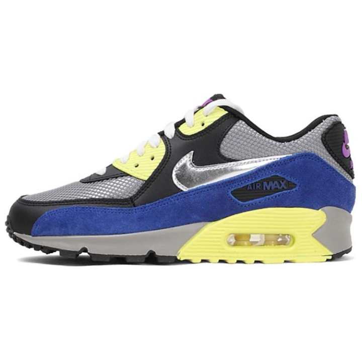 Nike Nike Air Max 90 Grey Blue Electric Women's