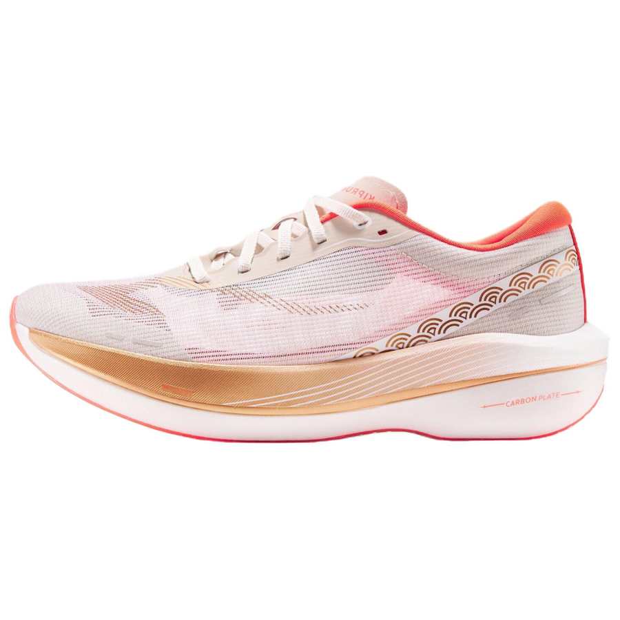 DECATHLON KD900X.2 Slip Resistant Abrasion Resistant Low top Marathon Running Shoes Women's Red Gray