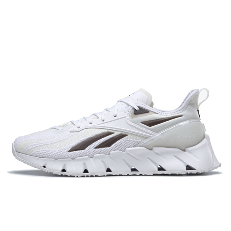 Reebok Cushioning Low top Casual Running Shoes Unisex Gray White Black