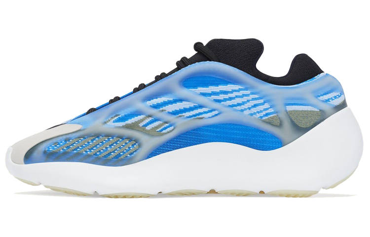 Adidas Originals Yeezy Boost 700 V3 Aurora Arzareth Pu Slip Resistant Height Increasing Low top Chunky Sneakers Unisex