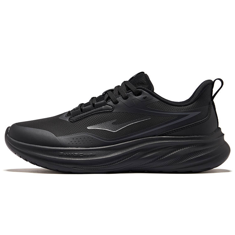 Erke Joyto Treat 2 Cushioning Rebound Low top City Commuting Running Shoes Men's Jet Black