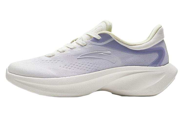 Anta Leaf 4.0 Slip Resistant Abrasion Resistant Low top Running Shoes Women's White Purple