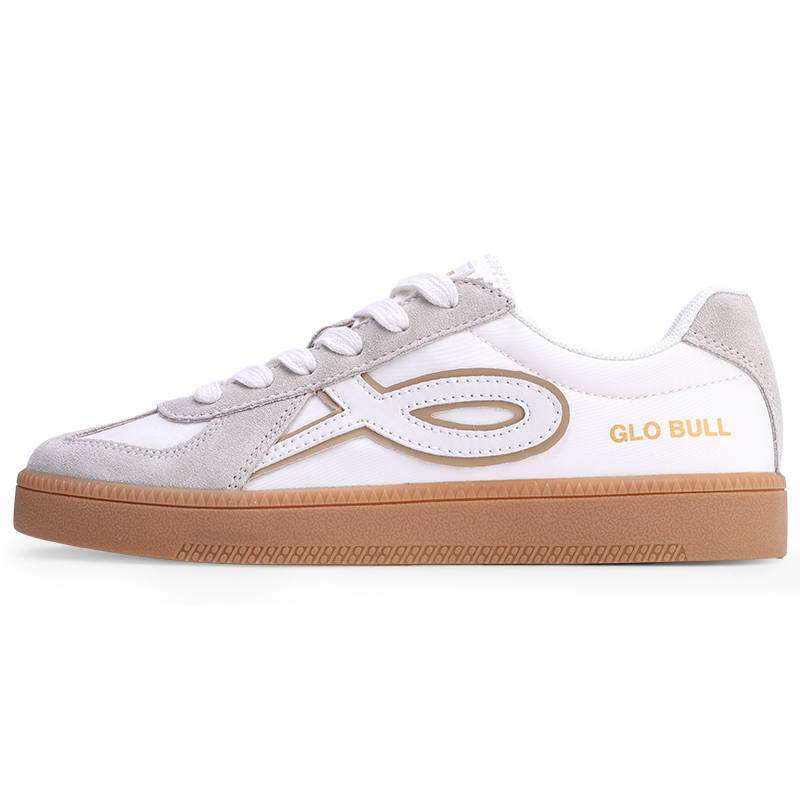 GLO BULL Wear resistant, Lightweight, Breathable, And Non slip. Low top German Army Trainers Unisex Beige