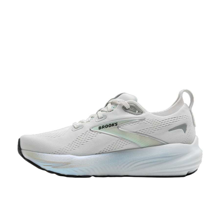 Brooks Glycerin 22 Cushioning Breathable Low top Running Shoes Women's Pearl White