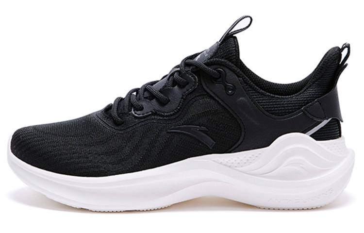 Anta Ling Yun 3 Comfortable Lightweight Low top Running Shoes Women's Black