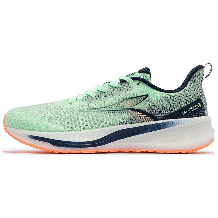 361° Feiying 5.0 Abrasion Resistant Abrasion Resistant Low top Running Shoes Men's Green Blue