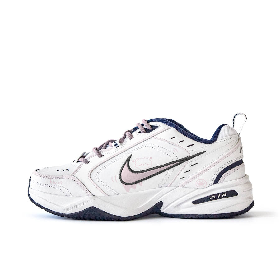 Nike Nike Air Monarch 4 Abrasion Resistant Low top Chunky Sneakers Unisex Pink