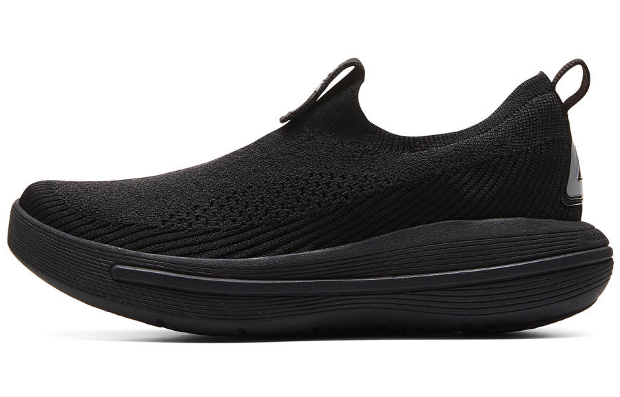 PEAK Taichi Breeze 3.0 Cushioning Slip Resistant Abrasion Resistant Breathable Low top Walking Shoes Men's All Black