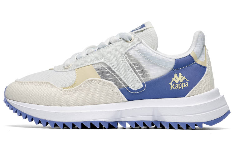 Kappa Slip Resistant, Breathable, Lightweight Low top Casual Running Shoes Unisex White Purple