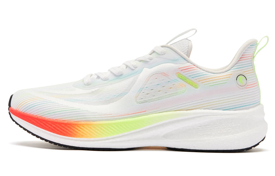 QIAODAN Swift Lite Cushioning Slip Resistant Low top Q KUNGFU TURBO Rebound Technology Running Shoes Men's