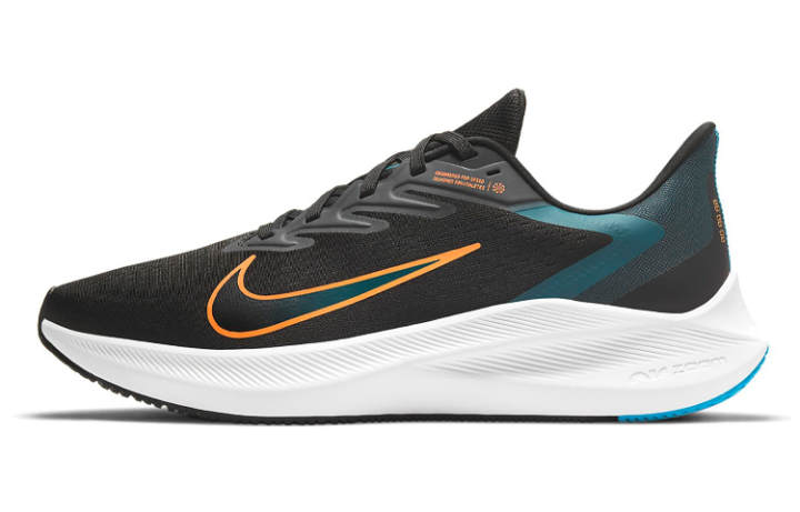Nike Nike Zoom Winflo 7 Mesh, Textile, Synthetic Leather Cushioning Slip Resistant Abrasion Resistant Breathable