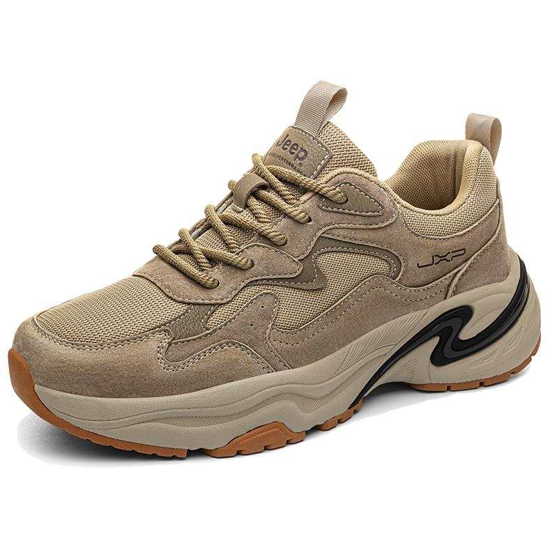 Jeep Cushioning Slip Resistant Abrasion Resistant Lightweight Low top Running Shoes Men's