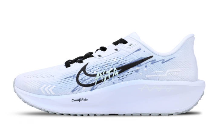 Nike Nike Quest 6 Slip Resistant Low top Casual City Commuting Running Shoes Men's White Blue