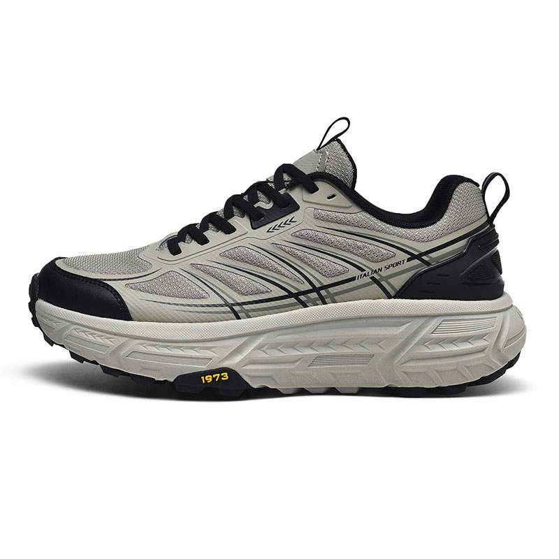 LOTTO Chryso V2 Non slip, Wear resistant, Impact resistant Low top Outdoor Shoes Men's Gray Green