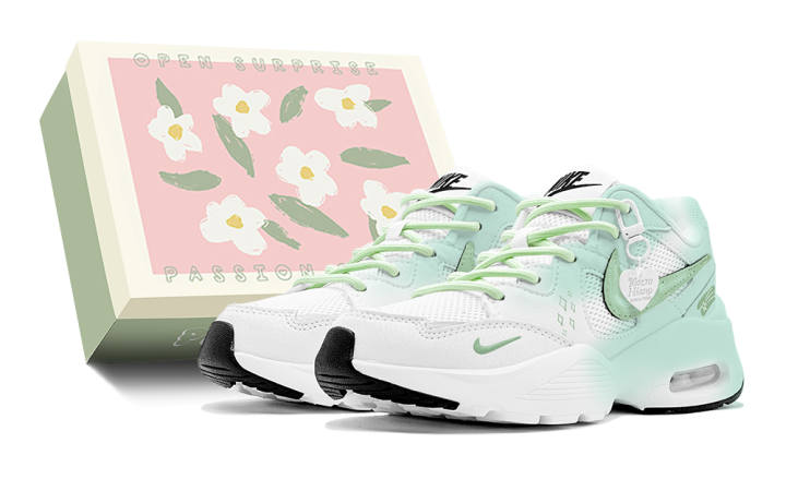Nike Nike Air Max Fusion Low top Running Shoes Women's White Green