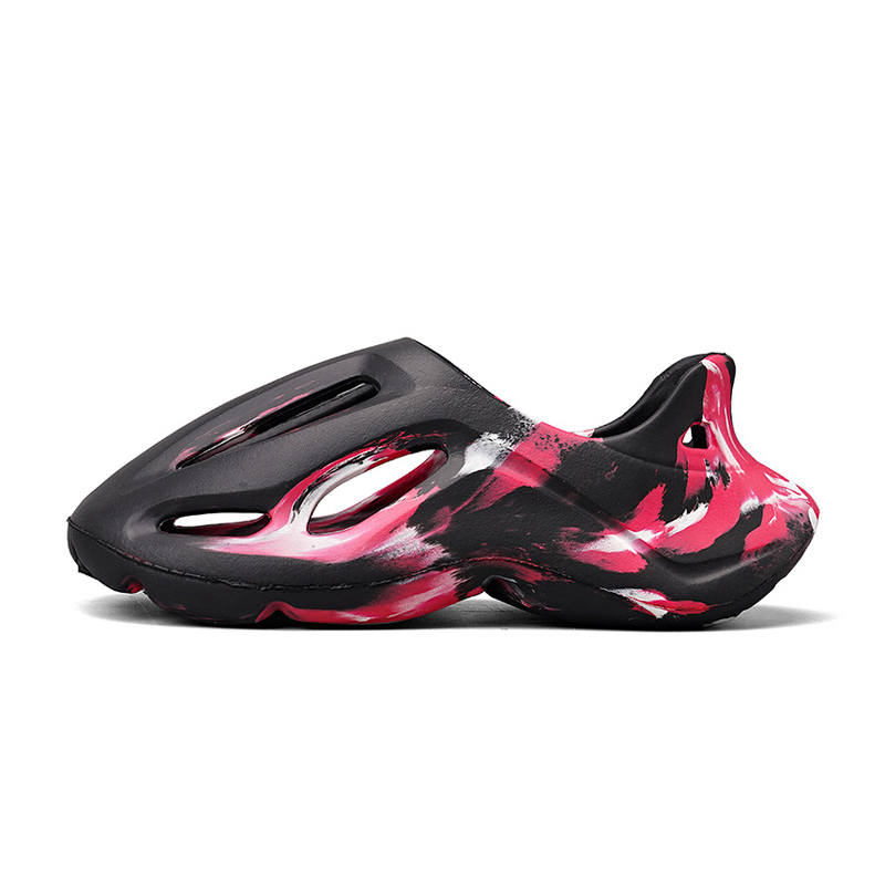 OUBT OUBT Camouflage Rendering Closed Toe Sandal Beach Clogs Unisex