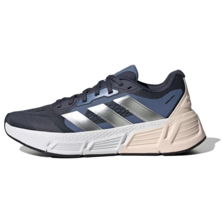 Adidas Adidas Questar Slip Resistant And Breathable Low top Casual Running Shoes Women's Black Blue