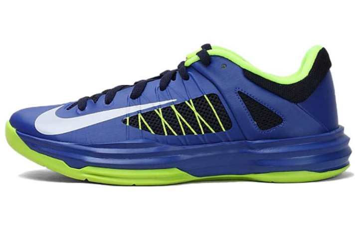 Nike Nike Hyperdunk Cushioning Abrasion Resistant Cushioning, Wear Resistant Low top Running Shoes Men's Blue Green