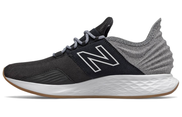 New Balance Fresh Foam Roav New Balance 'Tee Shirt - Black Light Aluminum'