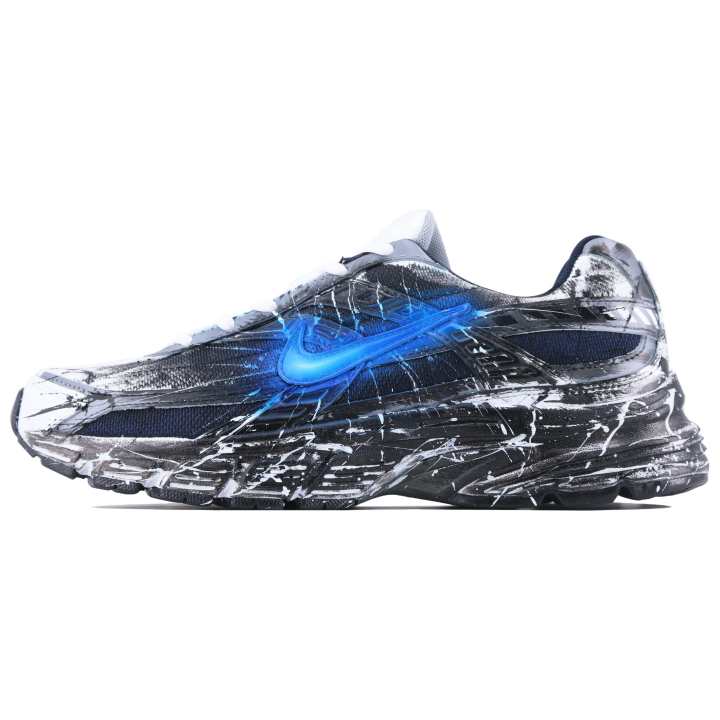 Nike Nike Initiator Abrasion Resistant Abrasion Resistant Low top Running Shoes Men's White Blue Black