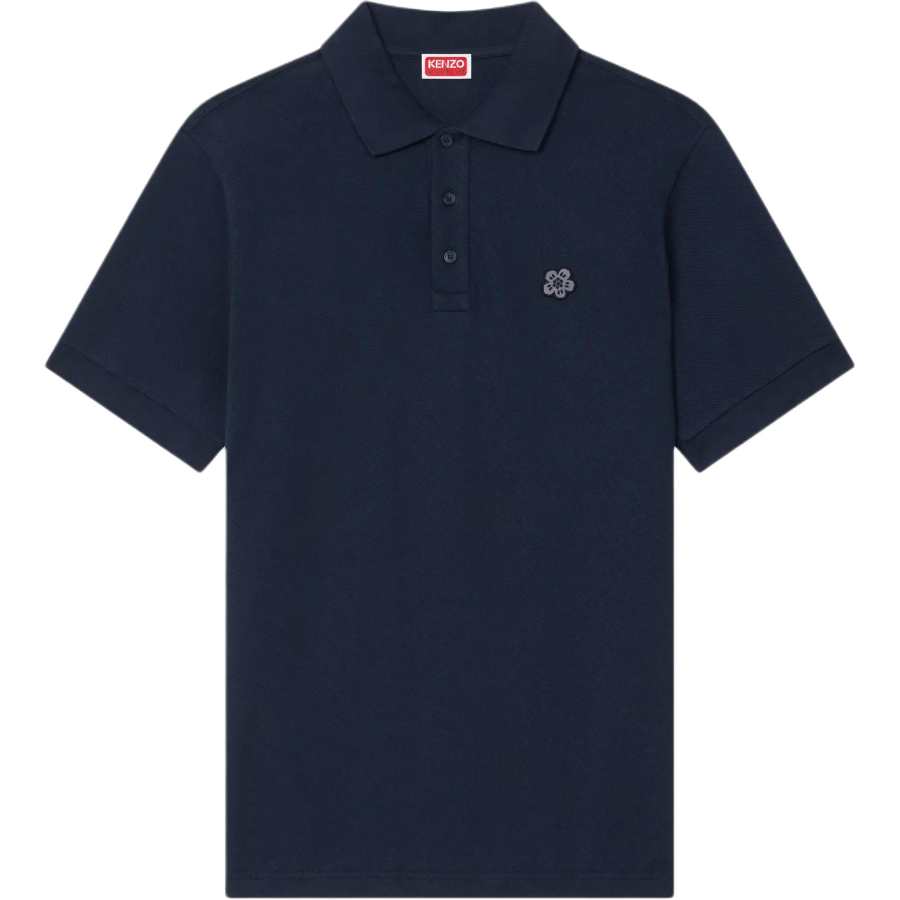 KENZO Kenzo flower-patch polo shirt