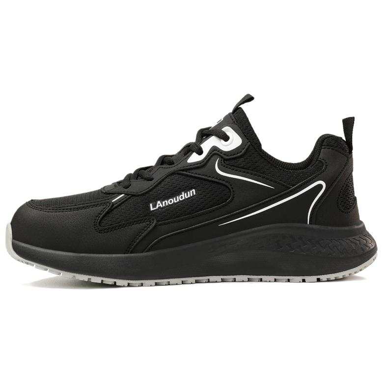 LANOUDUN Cushioning Slip Resistant Support Low top Outdoor Shoes Unisex Black