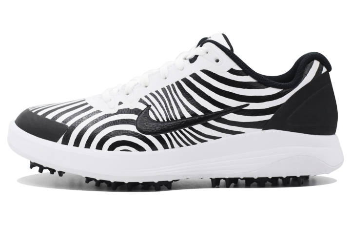 Nike Nike Infinity G Time Travel Cushioning Slip Resistant Abrasion Resistant Coverage Low top Golf Shoes Unisex Black White