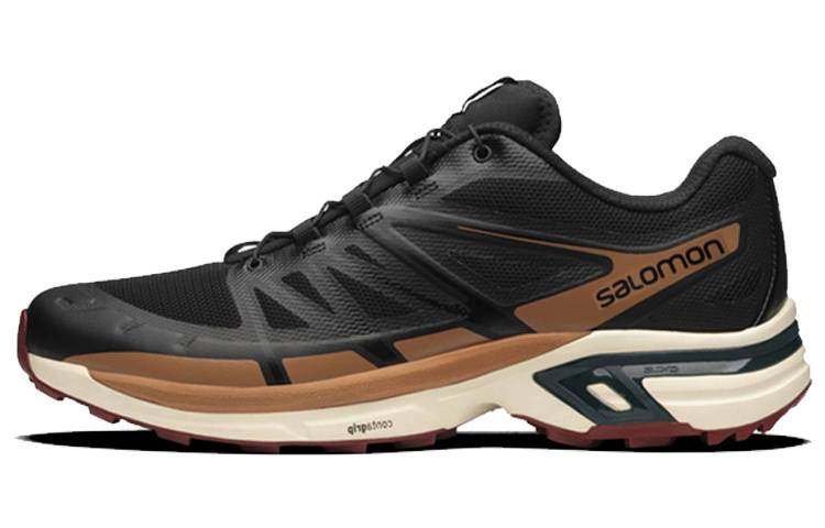 SALOMON XT Wings 2 Cushioning Slip Resistant Breathable Coverage Impact Resistant Low top Running Shoes Unisex Black