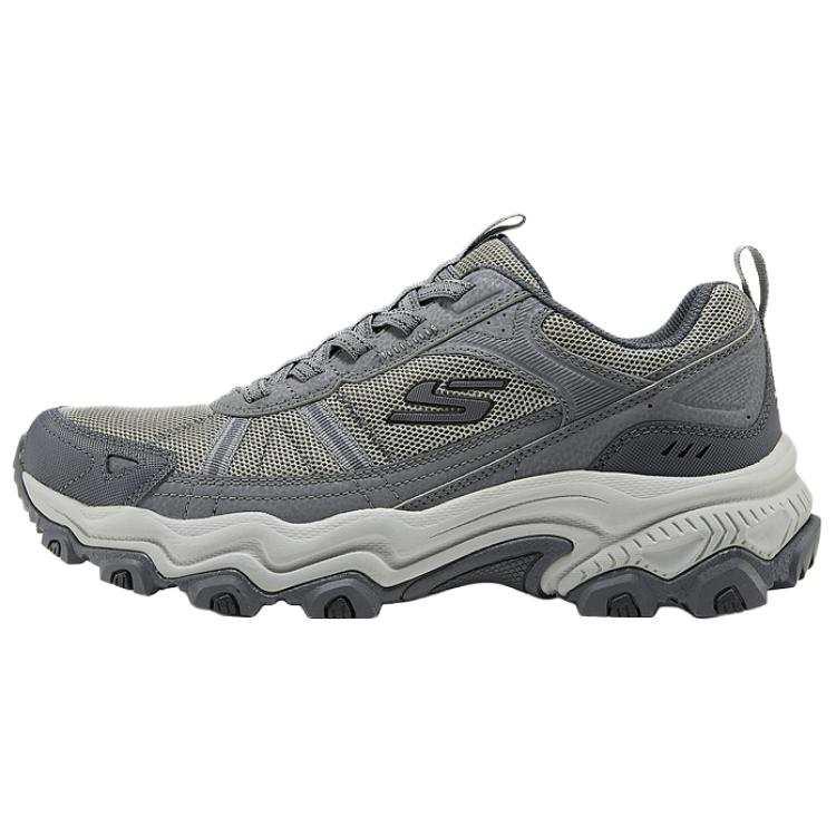 Skechers OUTDOOR MENS Comfortable Abrasion Resistant Breathable Support Rebound Outdoor Shoes Men's Gray