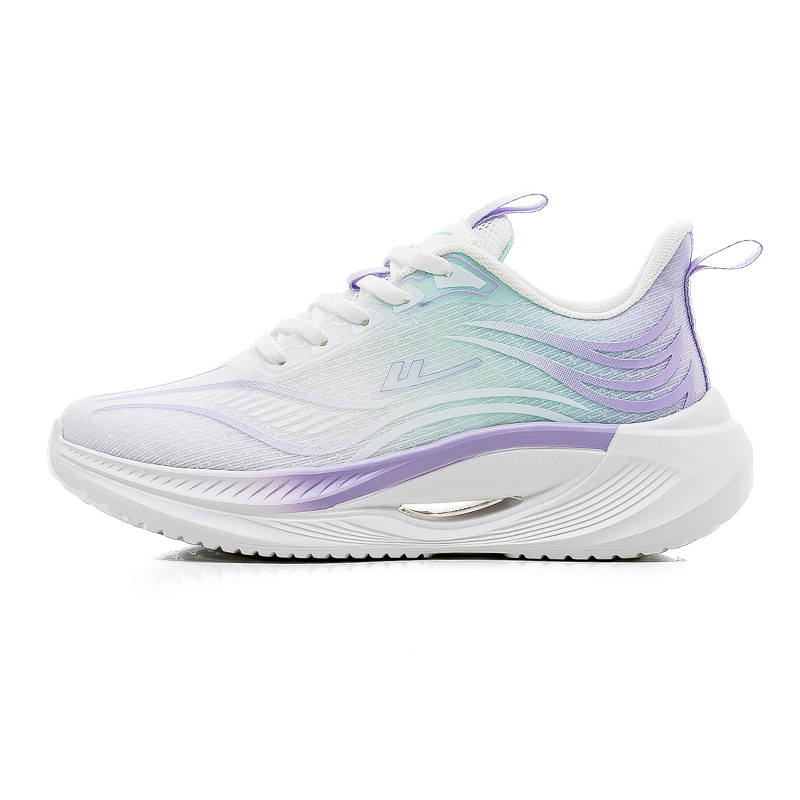 WARRIOR Running Shoes Women's Low Top Purple/Green