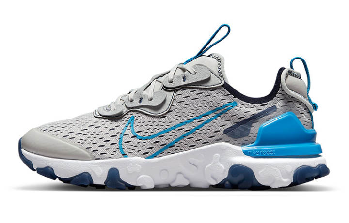 Nike Nike React Vision 'Grey Fog Midnight Navy' Gs