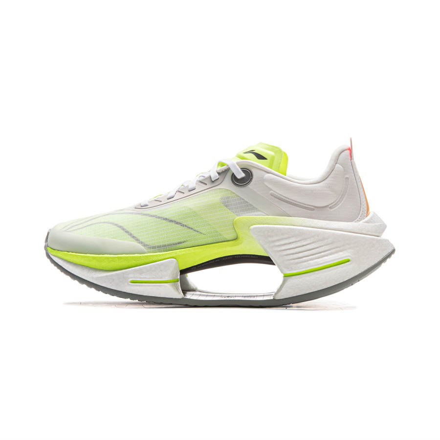 Li-Ning Li Ning Shadow 3 Essential Breathable Low top BOOM Technology Casual Marathon Running Shoes Unisex White Yellow Green