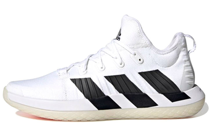 Adidas Adidas Stabil Next Gen Fabric Slip Resistant Slip Resistant Low top Running Shoes Unisex White Black