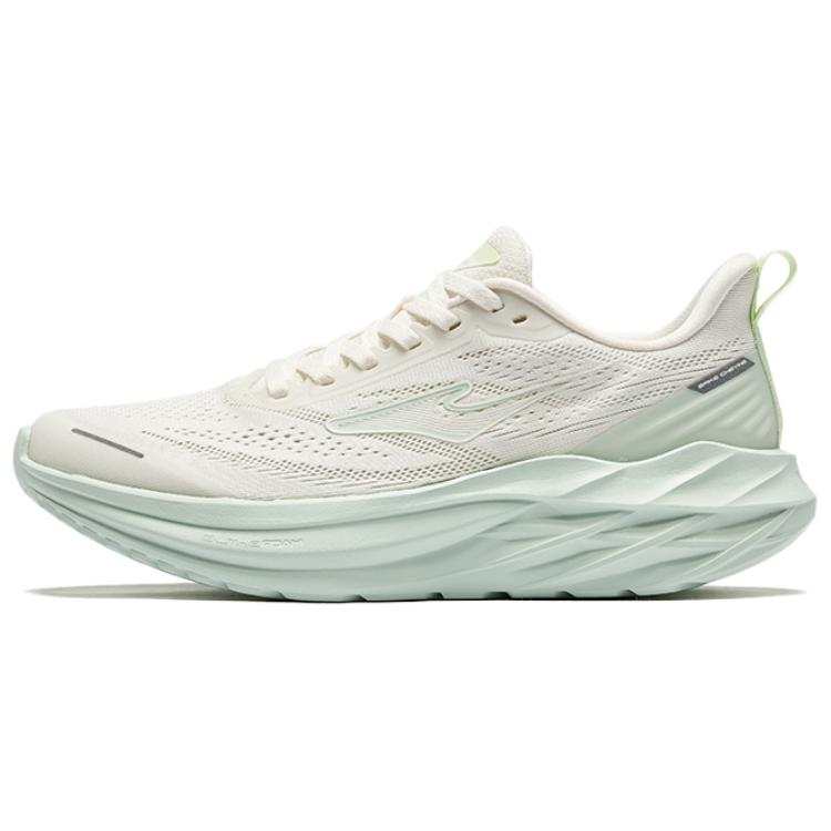 Erke Slip Resistant Abrasion Resistant Low top Casual Running Shoes Women's White Green