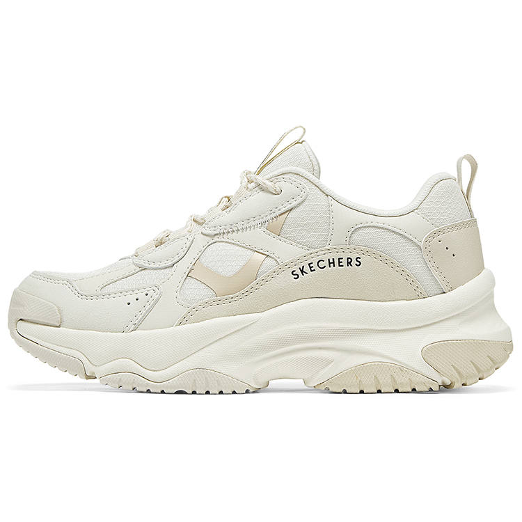 Skechers MOONHIKER Mantle Moon Shoes Low top Chunky Sneakers Women's Ecru