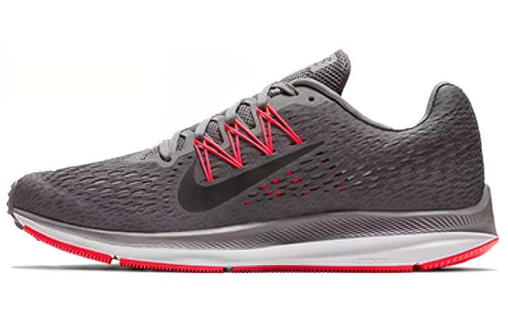 Nike Nike Zoom Winflo 5 Mesh, Textile, Synthetic Leather Cushioning Lightweight Cushioning Lightweight Low top Marathon