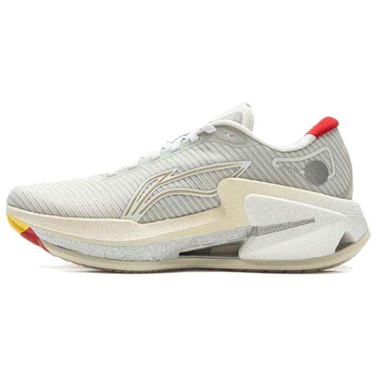 Li-Ning Li Ning Furious Rider 8 Slip Resistant Abrasion Resistant Low top Casual Running Shoes Women's Gray Red