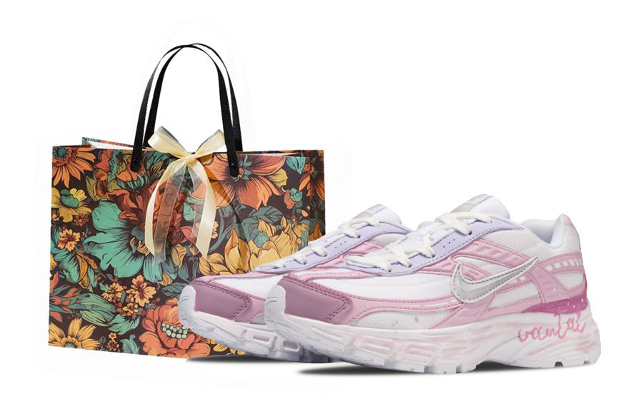 Nike Nike Initiator Abrasion Resistant Low top Casual City Commuting Running Shoes Women's Purple Pink
