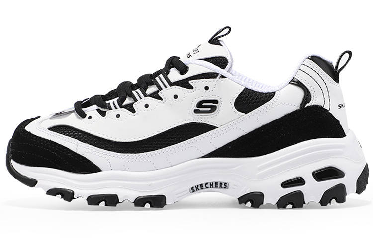 Skechers D'lites White Black Women's