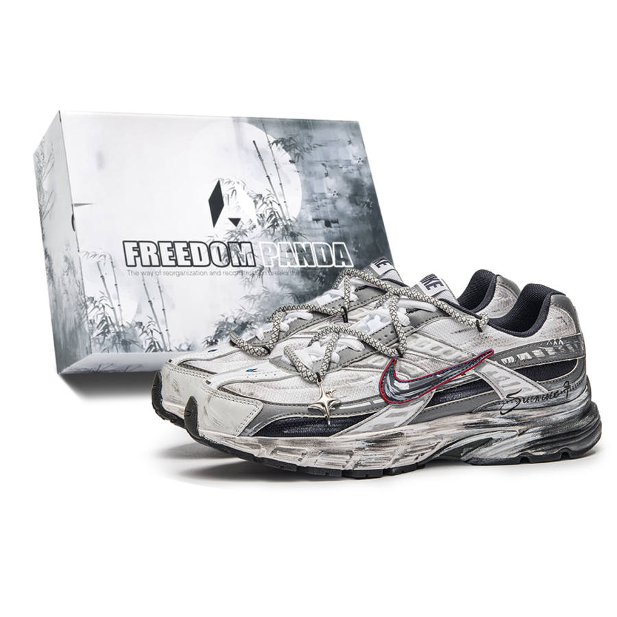 Nike Nike Initiator Abrasion Resistant Abrasion Resistant Low top Running Shoes Unisex Gray Black