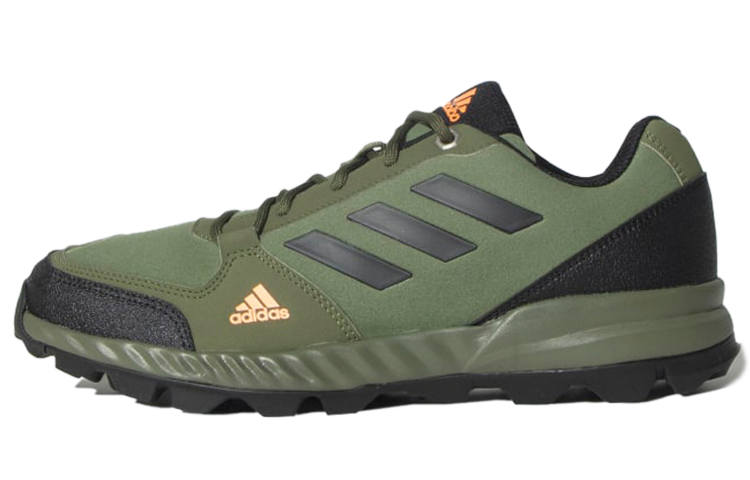 Adidas Adidas Rigket Breathable Abrasion Resistant Slip Resistant Low top Running Shoes Men's Army Green