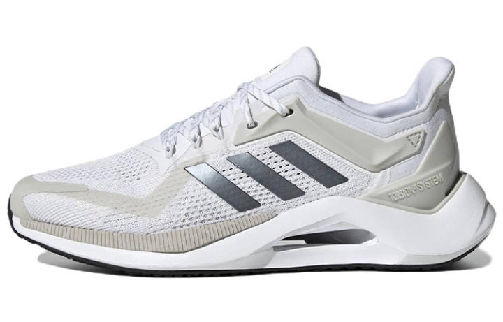Adidas Adidas Alphatorsion 2.0 Comfortable Breathable Low top Running Shoes Men's White