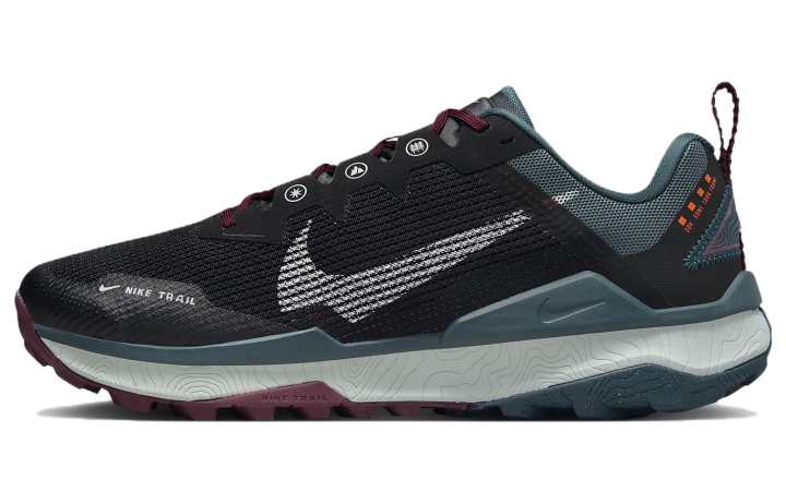 Nike Nike Wildhorse 8 Black Deep Jungle Night Maroon Sea Glass
