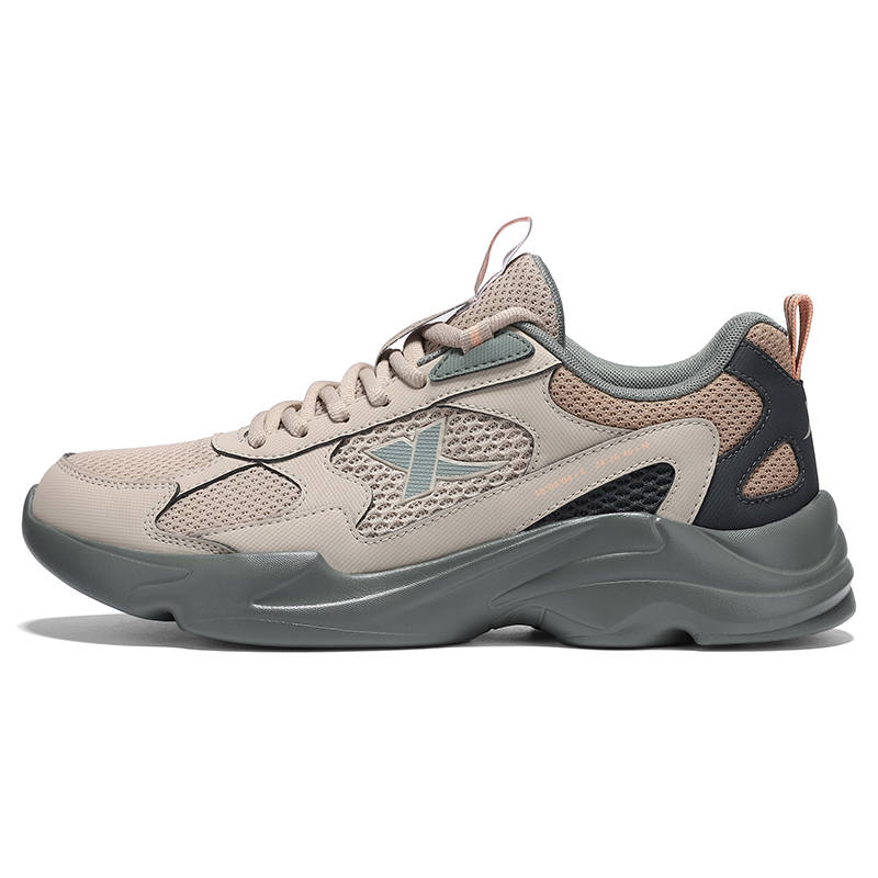 XTEP Cushioning Waterproof And Breathable Cushioning Waterproof And Breathable Low top Casual Running Shoes Men's