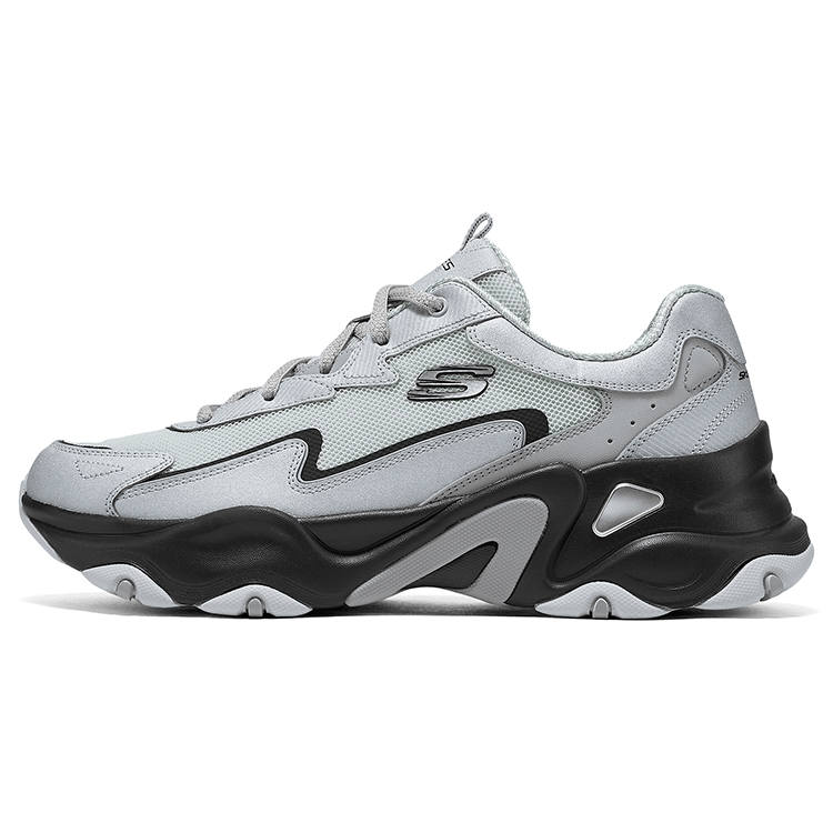 Skechers D'LITES 5.0 Cushioning Slip Resistant Abrasion Resistant Support Balance Lightweight Height Increasing
